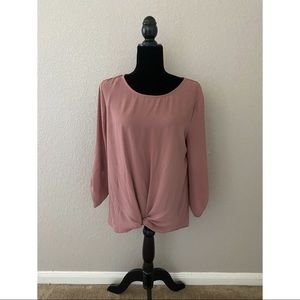 Pink Republic Twist Blouse